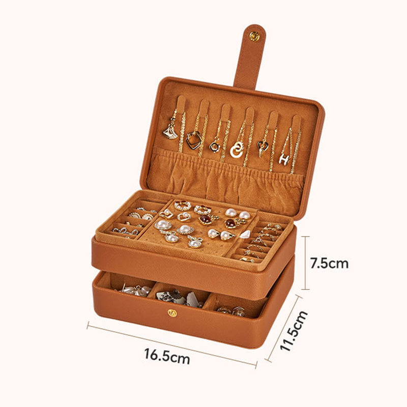Portable Storage Case for Jewelry and Small Accessories