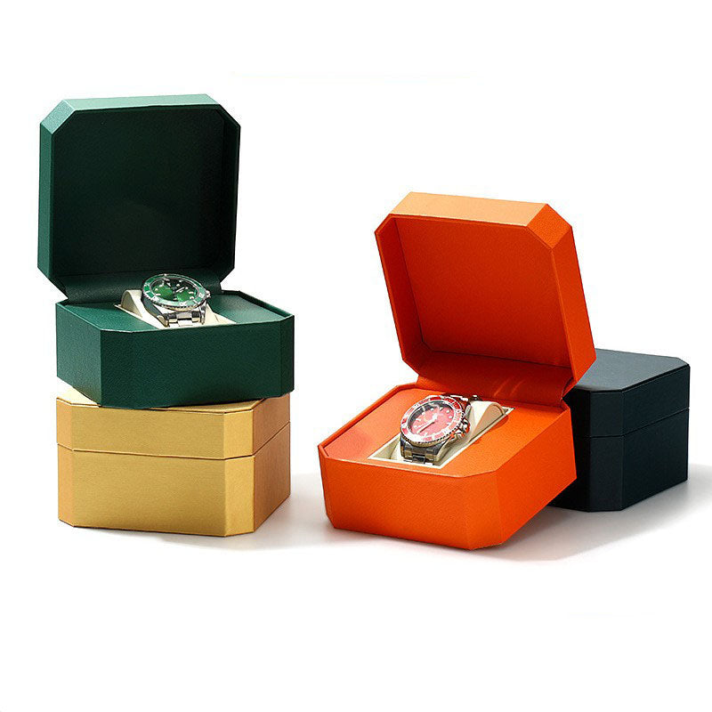 PU Octagonal Watch Packaging and Storage Box