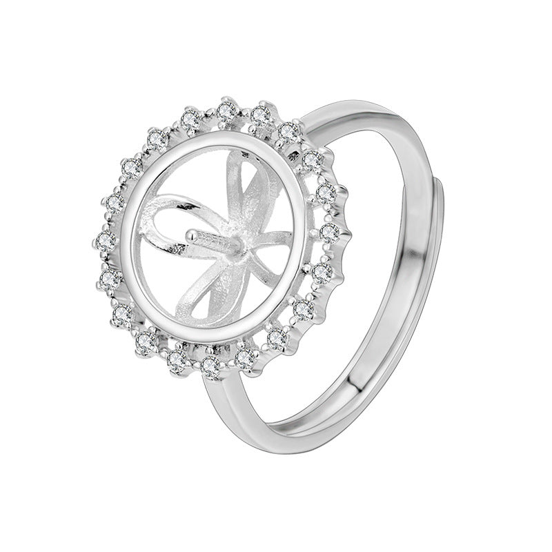 925 Silver Ring mountings for Pearl