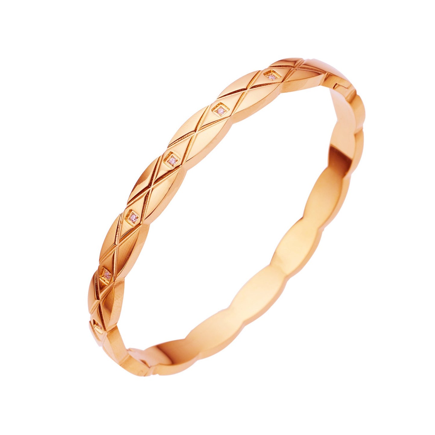 Stainless Steel Minimalist Fashion Bangle
