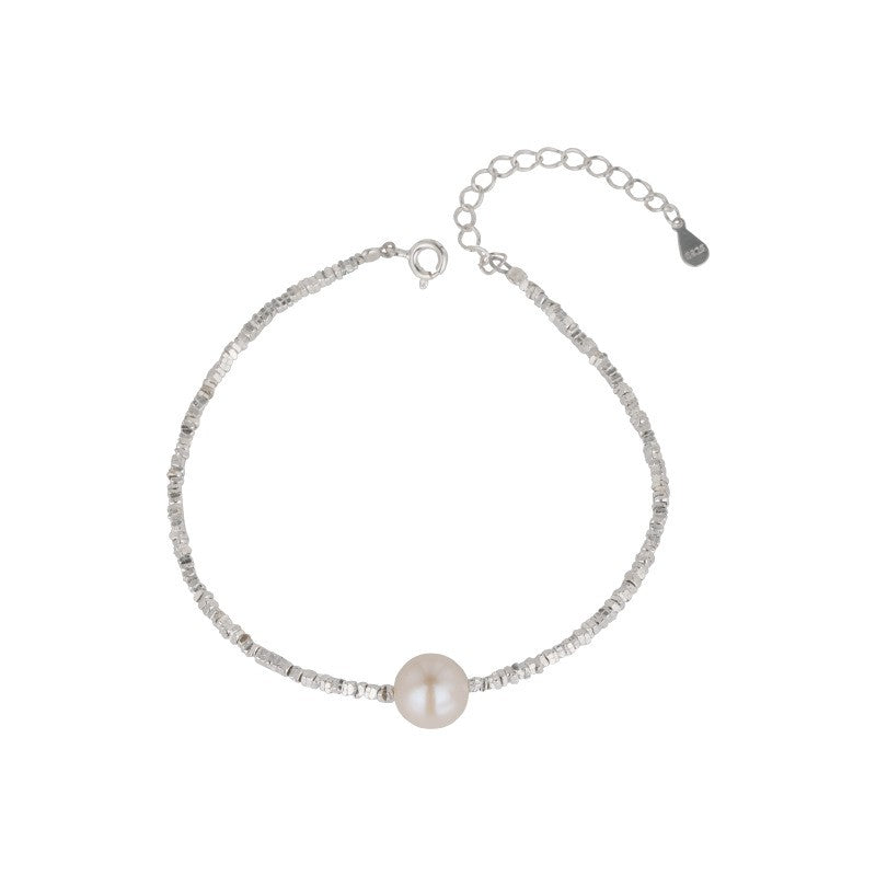 925 Sterling Silver Pearl Fashion Bracelet