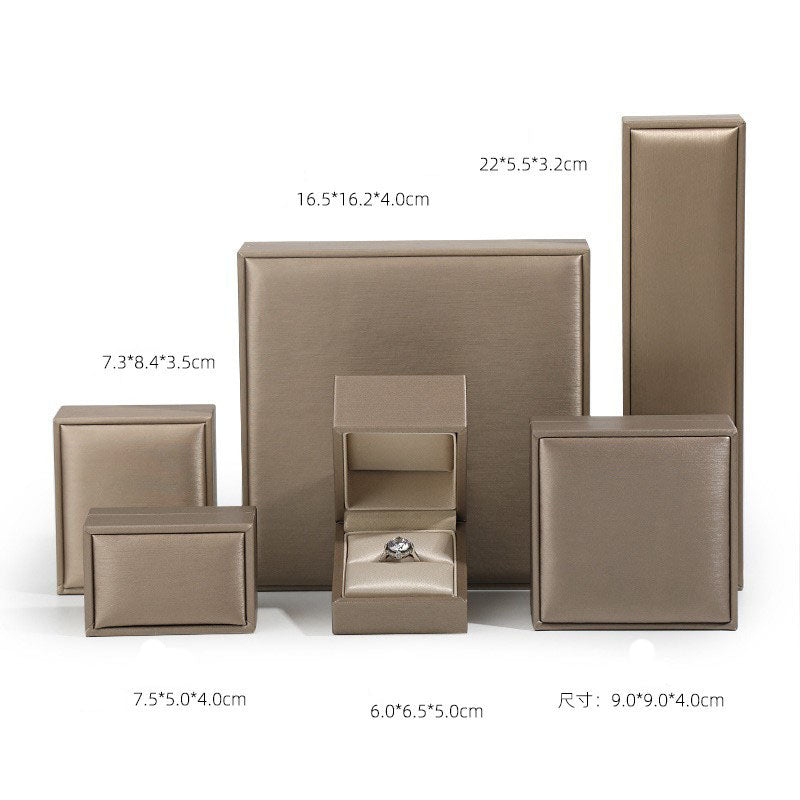 Customized PU Leather Luxury Jewelry Box