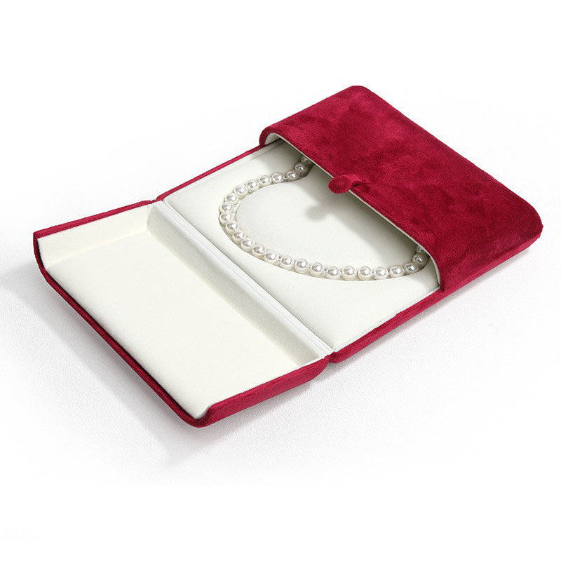 Caja de regalo para joyería con collar de perlas