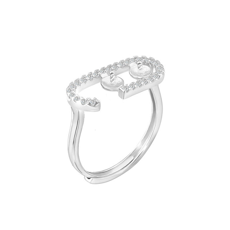 925 Silver Ring mountings for Pearl