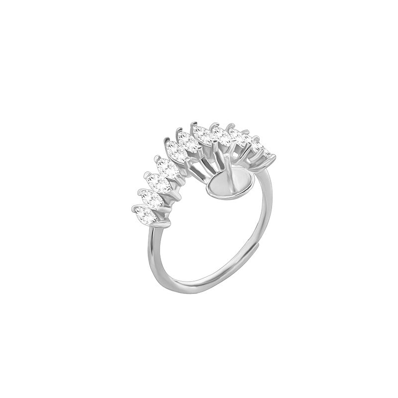 925 Silver Ring mountings for Pearl