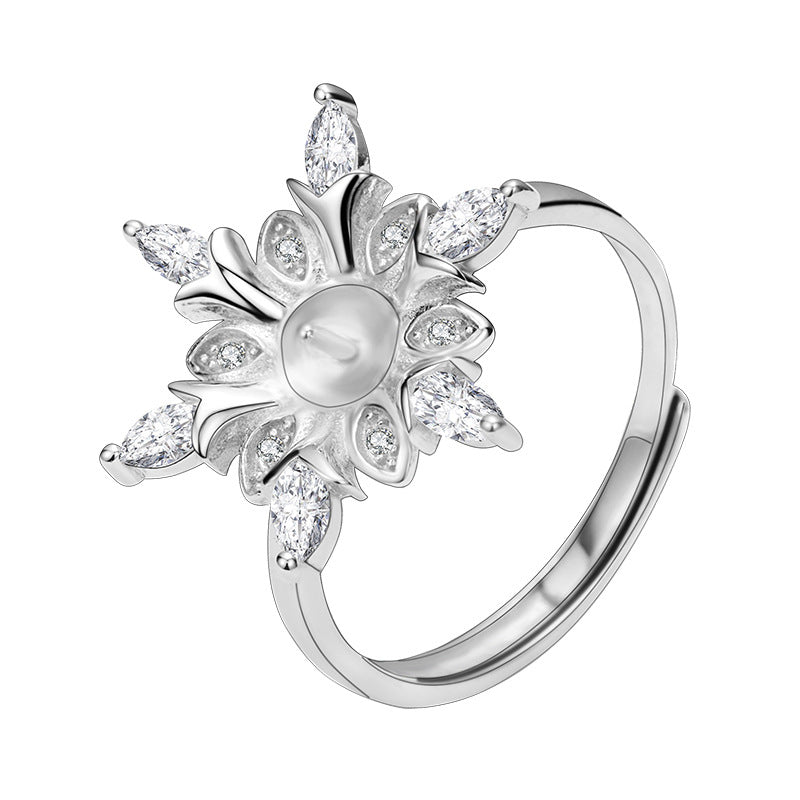 925 Silver Ring mountings for Pearl