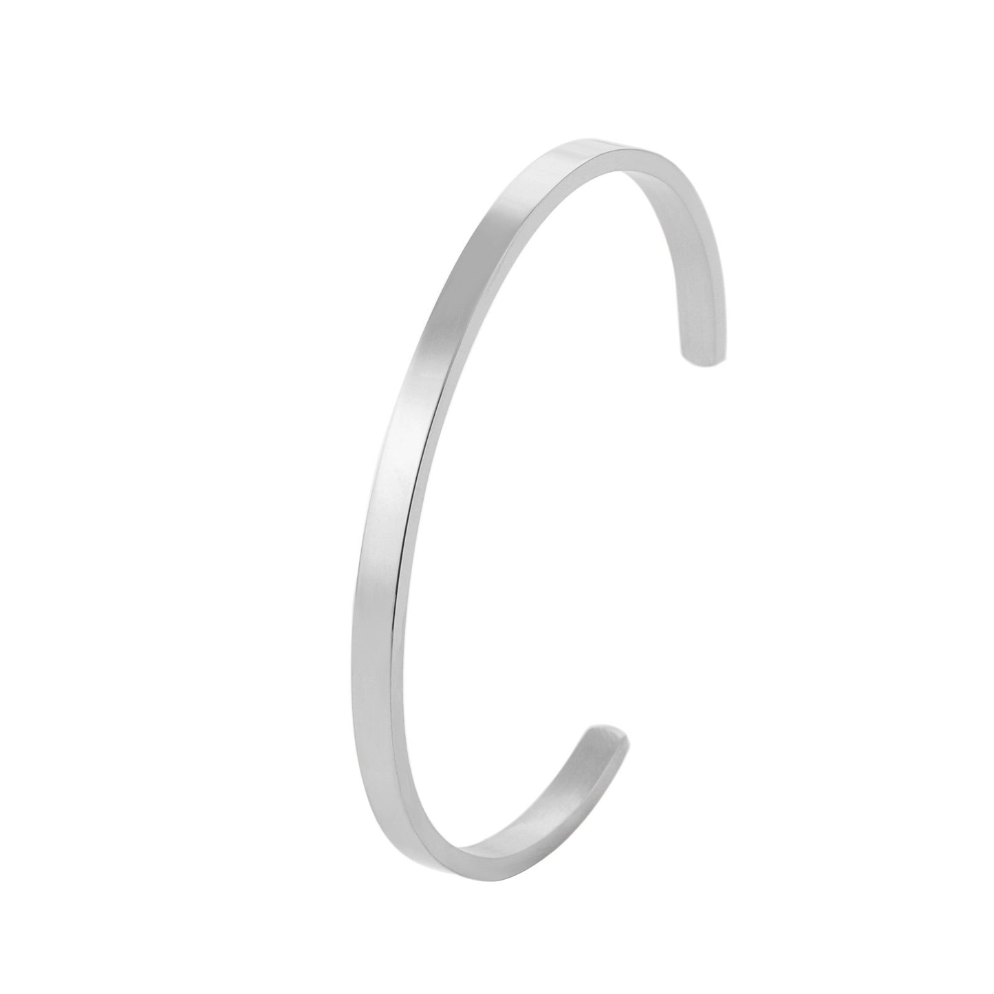 Stainless Steel Minimalist Fashion Bangle