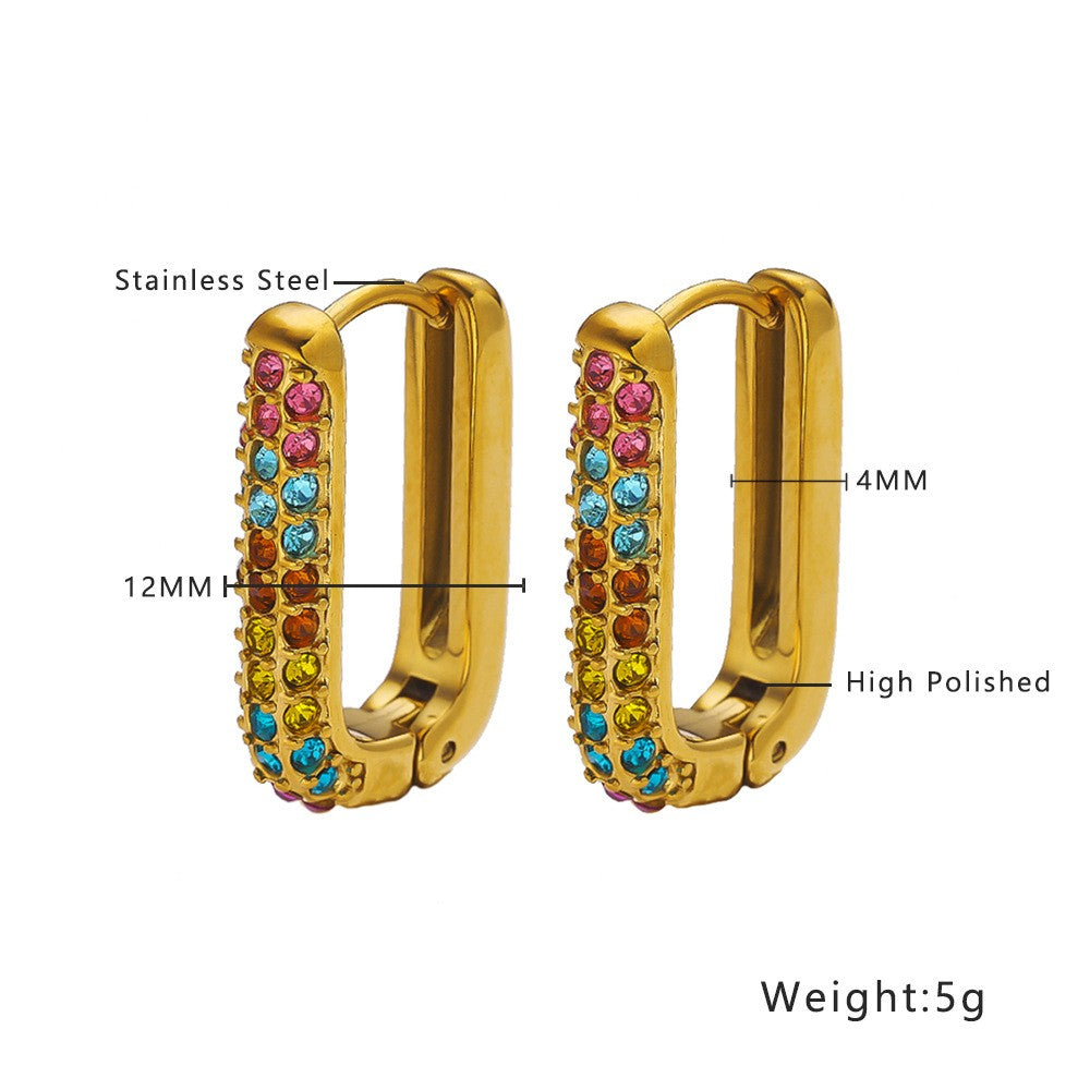 Stainless Steel Fashion Earrings