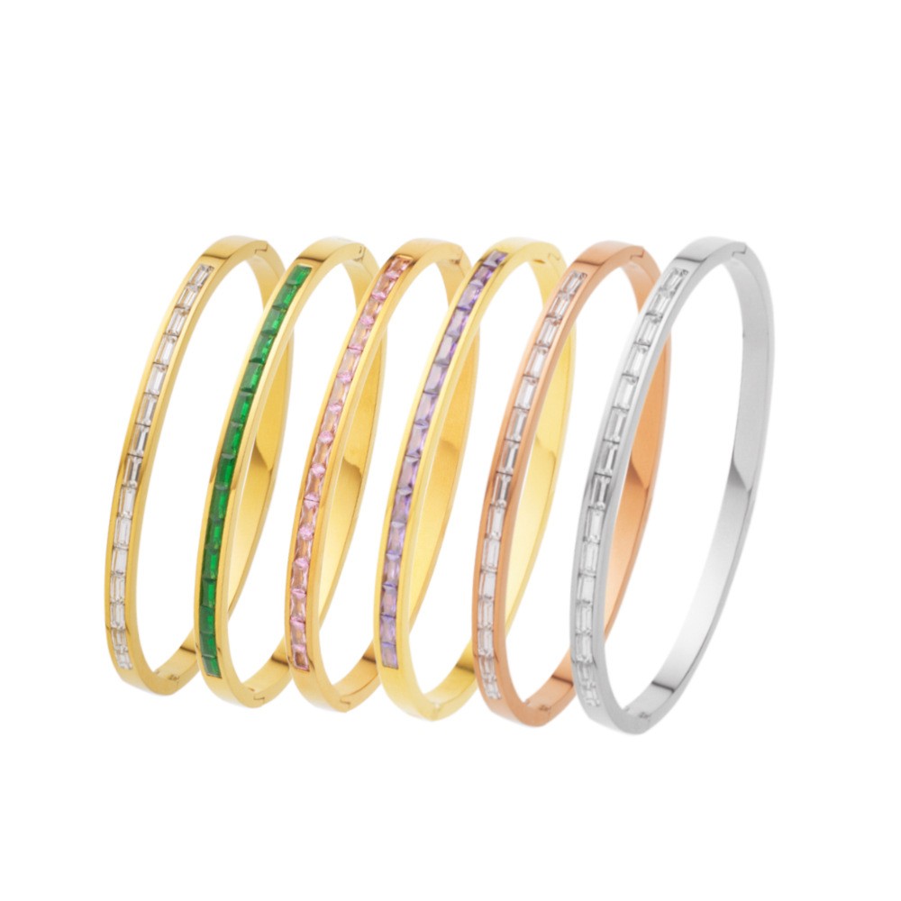 Stainless Steel Minimalist Fashion Bangle