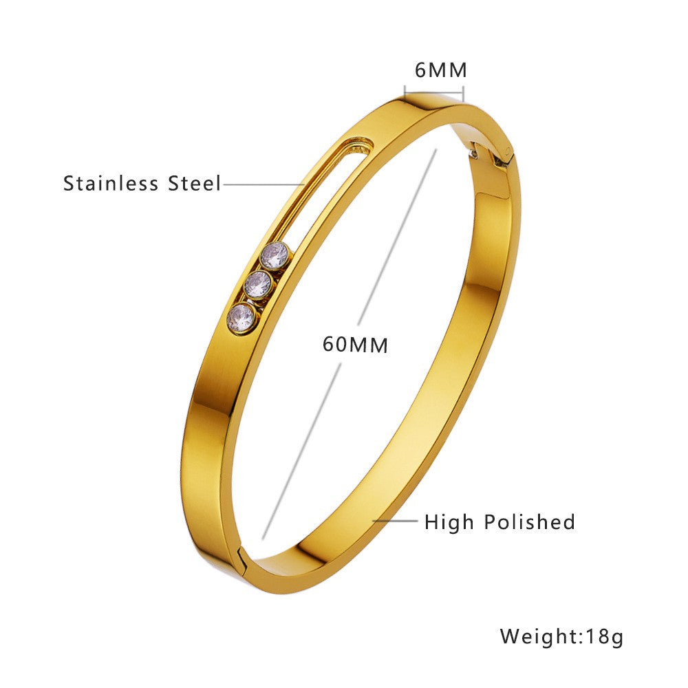 Stainless Steel Fashion Bangle