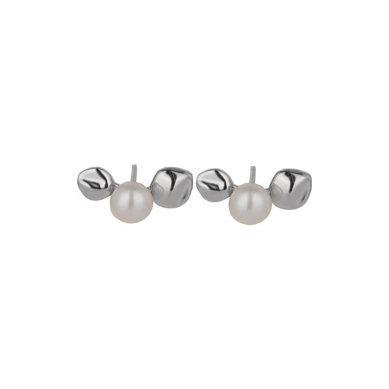 925 Sterling Silver Pearl Earrings