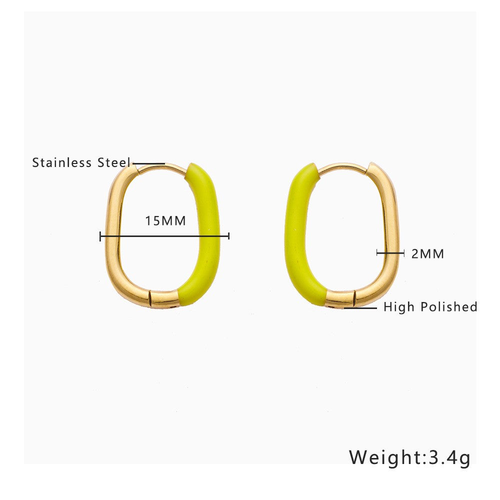 Stainless Steel Fashion Earrings