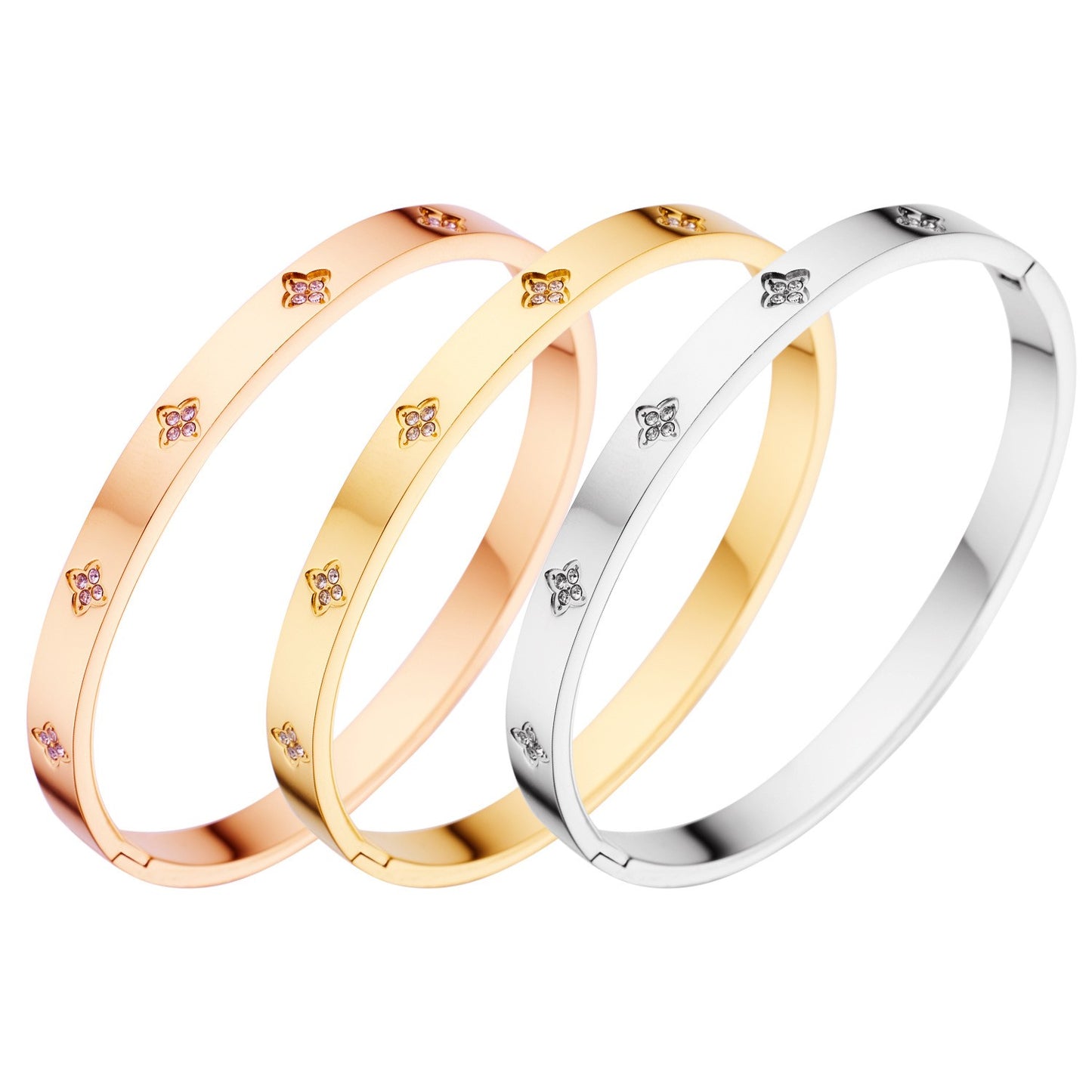 Stainless Steel Minimalist Fashion Bangle