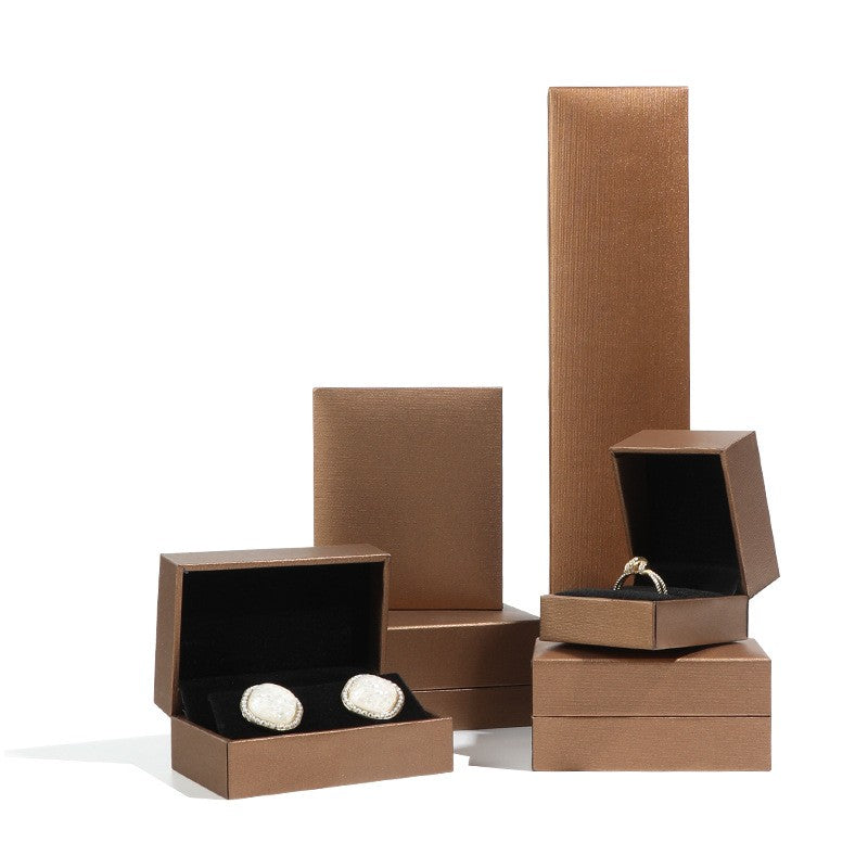 Elegant Jewelry Box For Gift Packaging Customized with Engraved Name or Logo