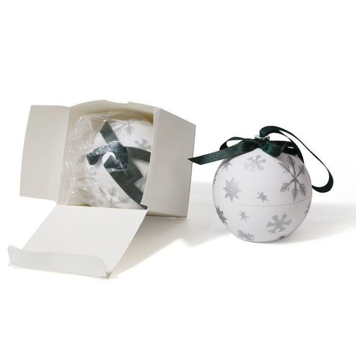 Christmas Snowflake Globe Shaped Jewelry Box for Gift Packaging