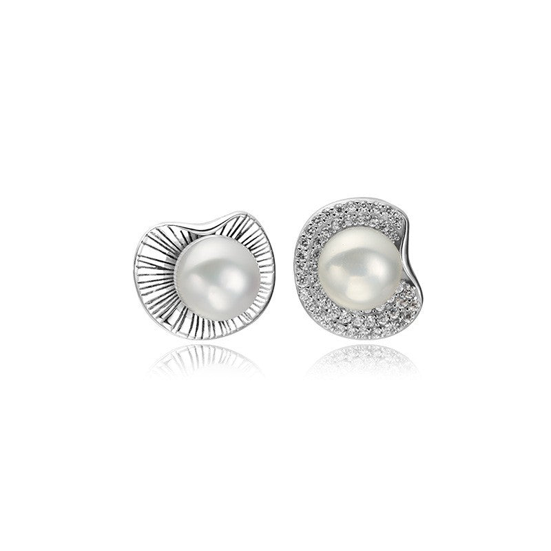 925 Sterling Silver Pearl Earrings
