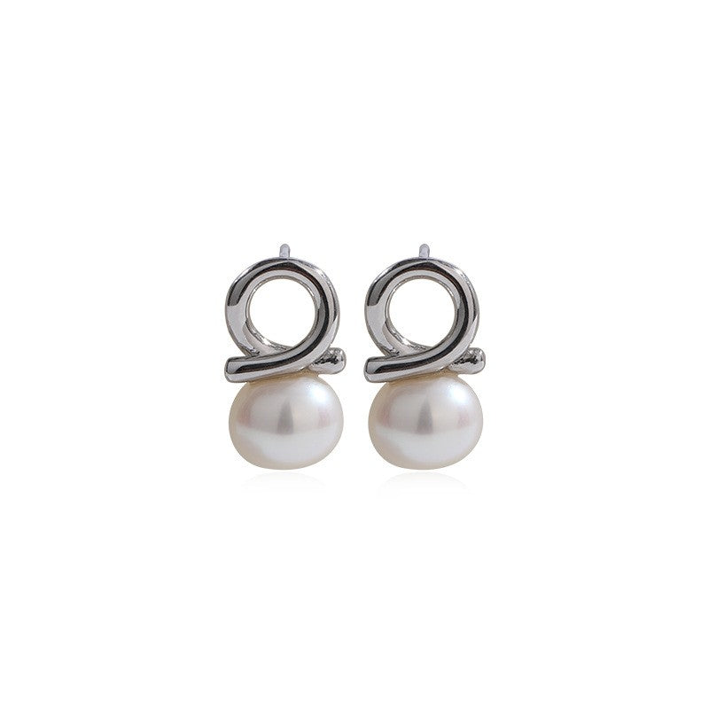 925 Sterling Silver Pearl Earrings