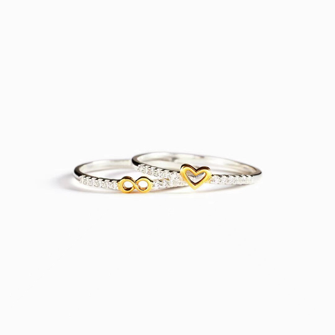 925 Sterling Silver Infinite Love Fashion Ring