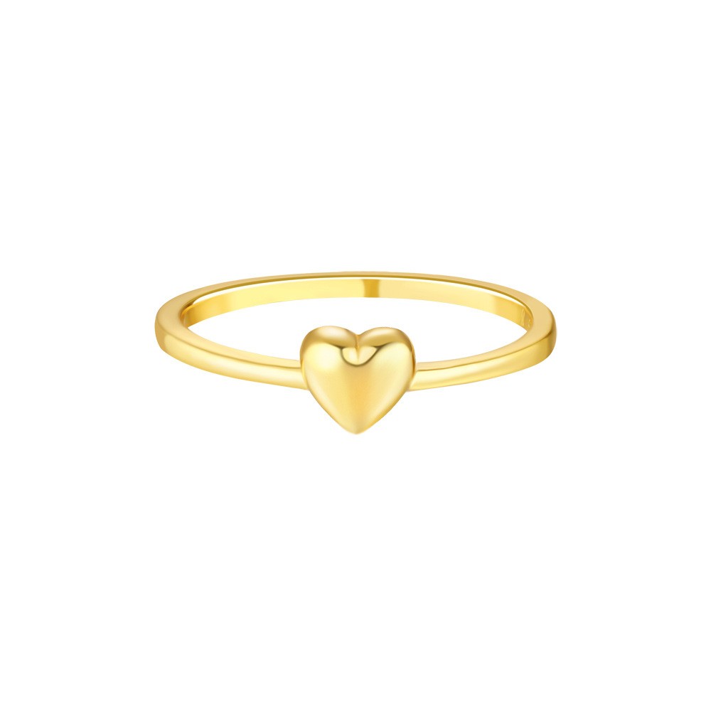 925 Sterling Silver Heart Fashion Ring