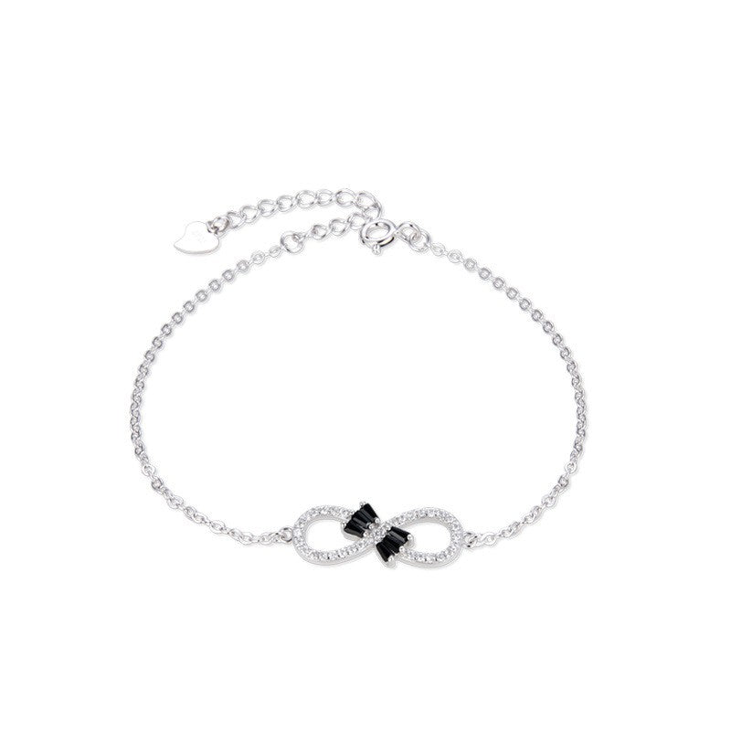 925 Sterling Silver Infinity Fashion Bracelet
