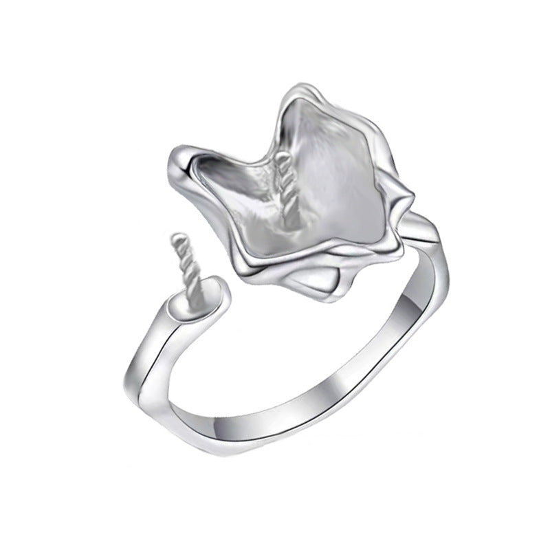 925 Silver Ring mountings for Pearl