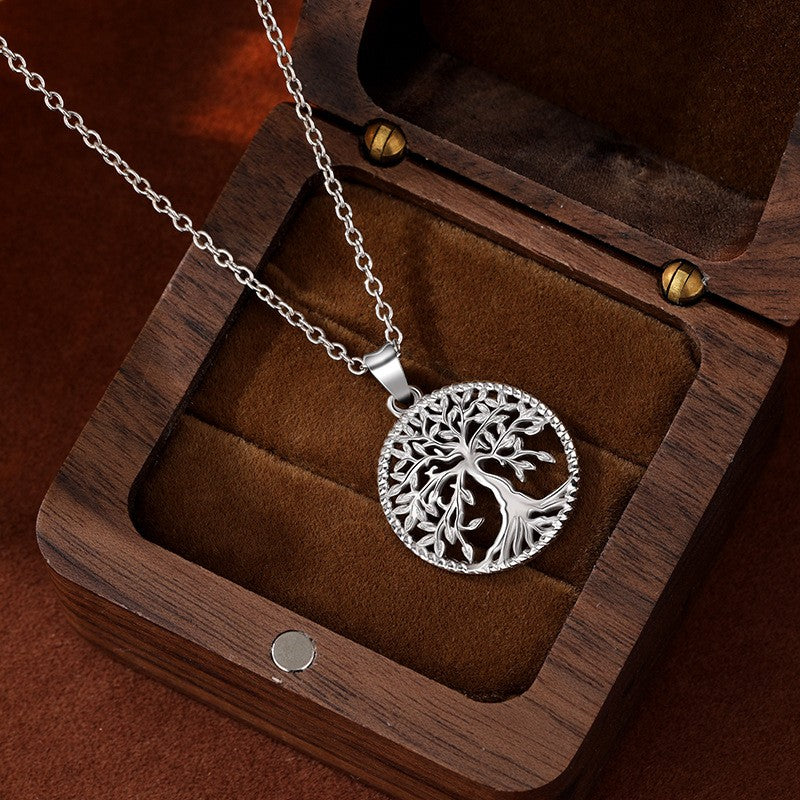 925 Sterling Silver Tree of Life Necklace