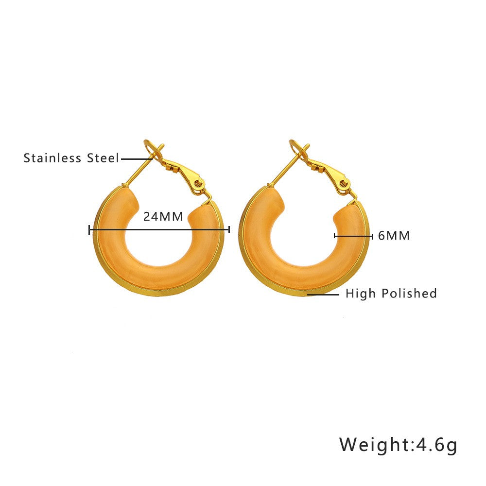 Stainless Steel Fashion Earrings