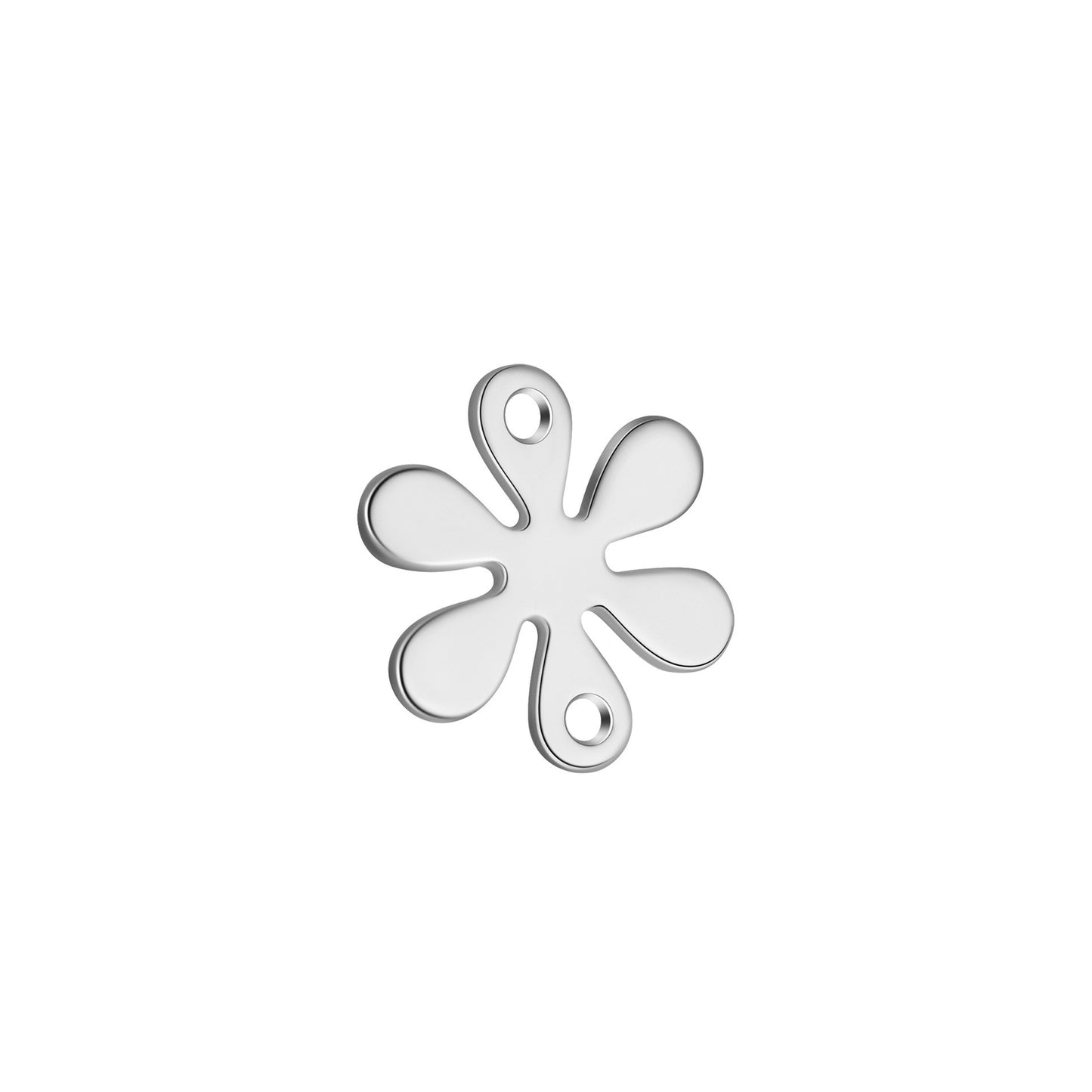 925 Sterling Silver Charm Snowflake For Jewelry DIY