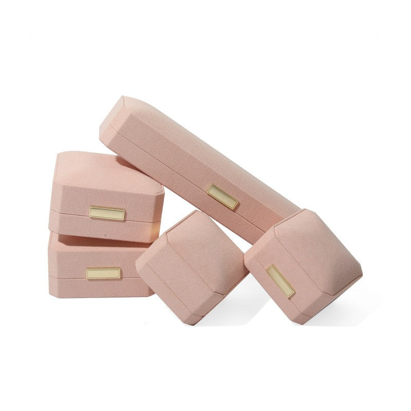PU Leather Octagonal Jewelry Box