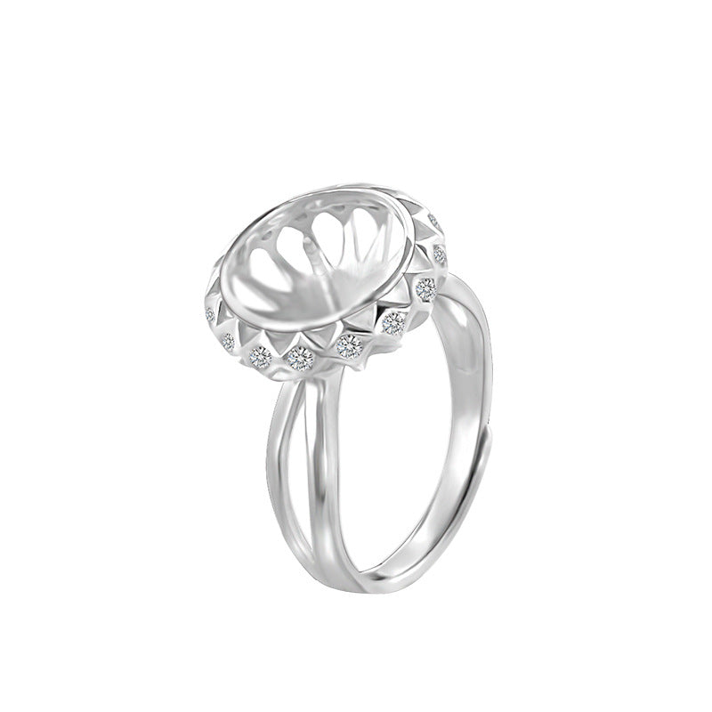 925 Silver Ring mountings for Pearl