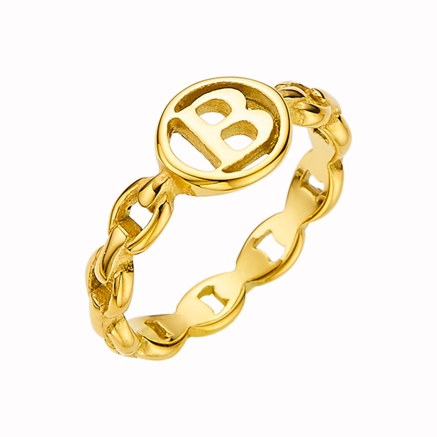 Stainless Steel Minimalist Fashion Ring