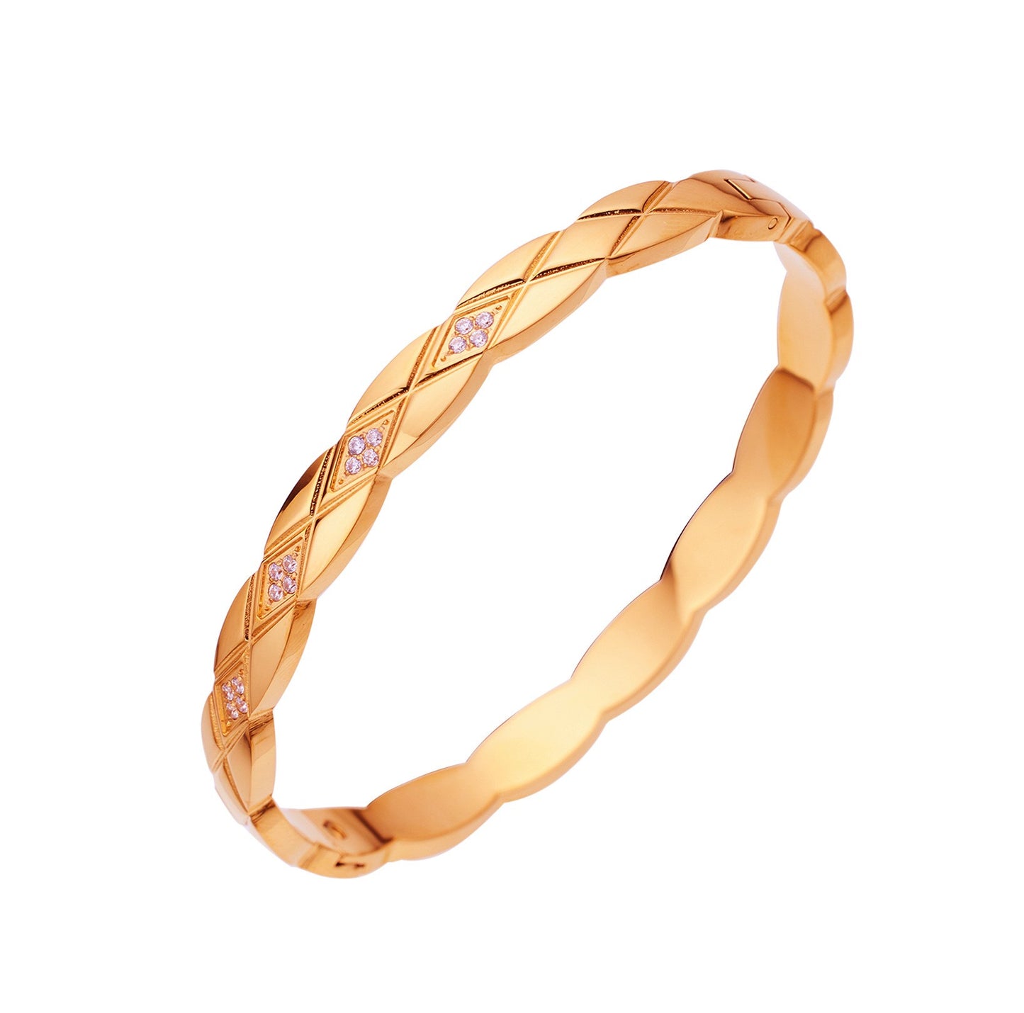 Stainless Steel Minimalist Fashion Bangle