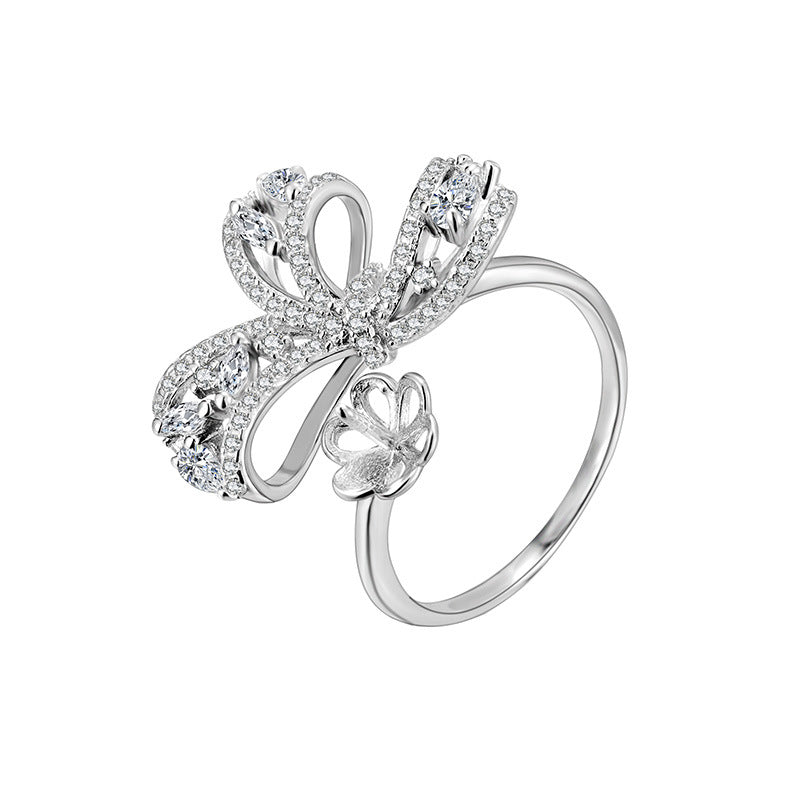925 Silver Ring mountings for Pearl