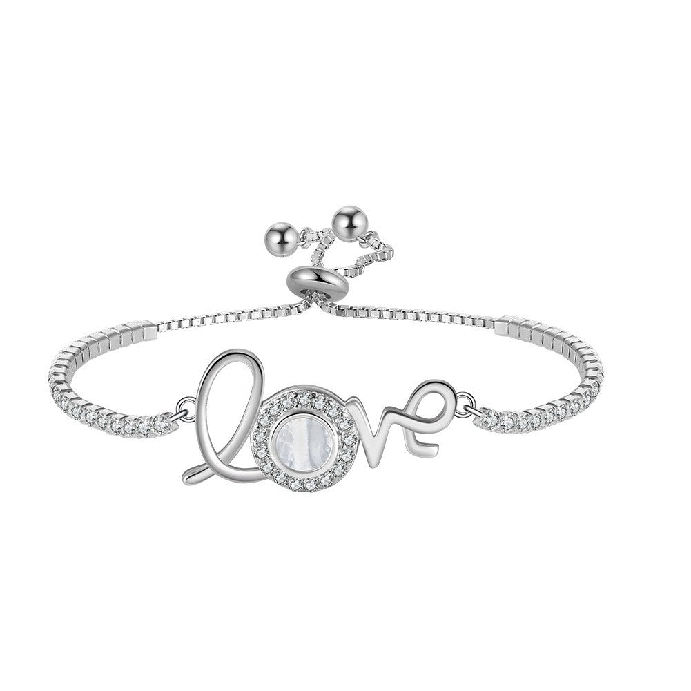 925 Sterling Silver LOVE Bracelet