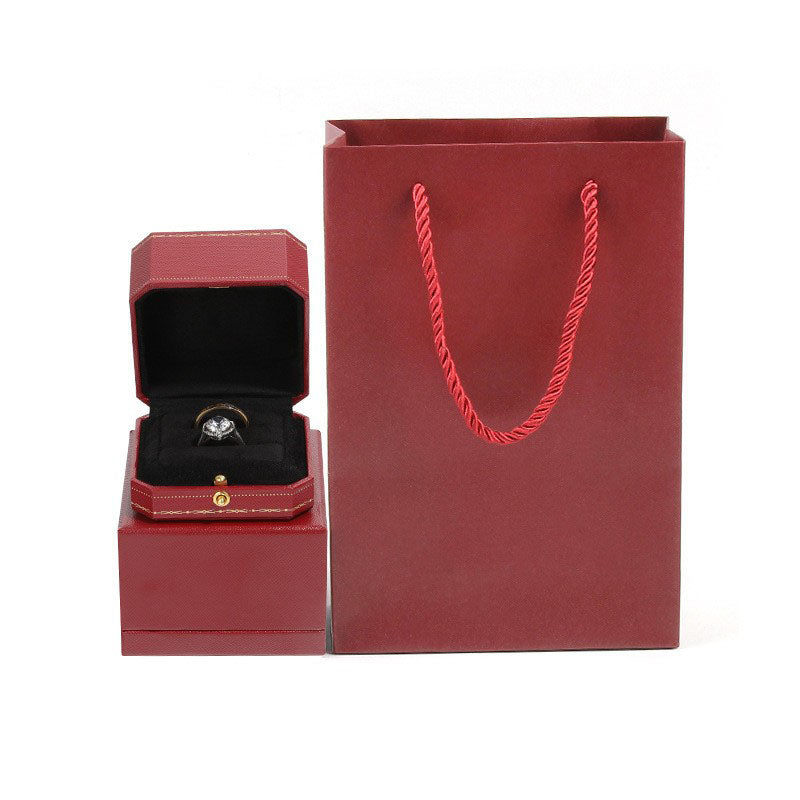 Luxury Jewelry Box For Gift Packaging Customized with Engraved Name or Logo