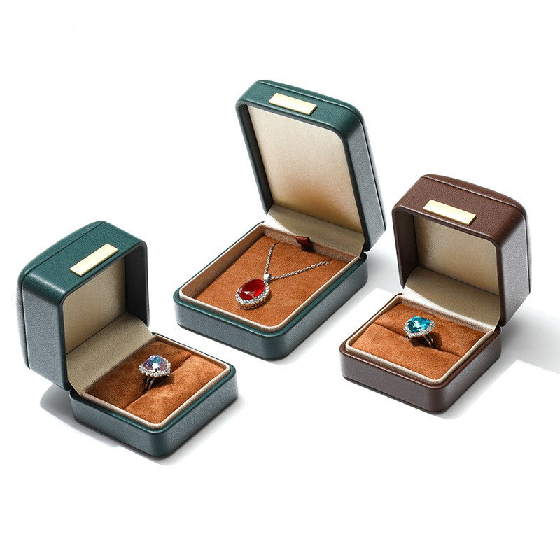 Luxury PU Leather Jewelry Box