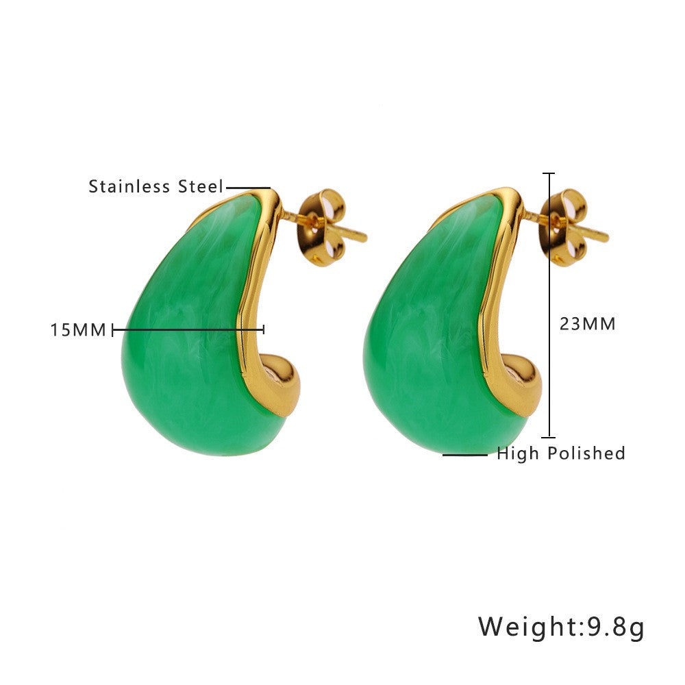Stainless Steel Fashion Earrings