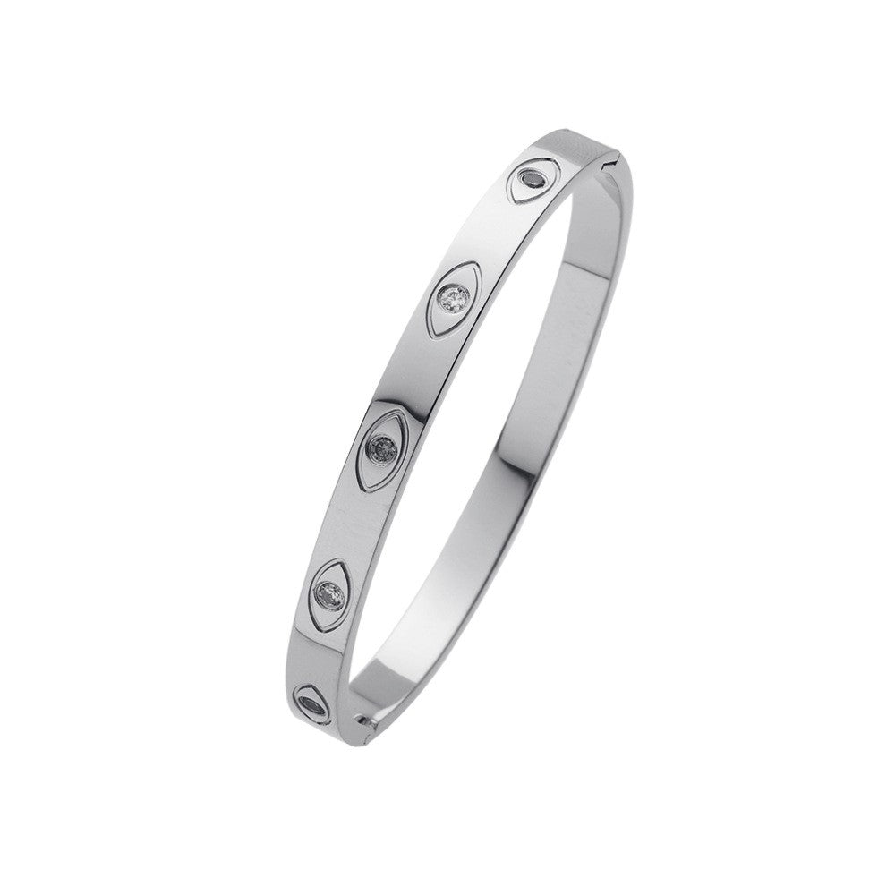 Stainless Steel Minimalist Fashion Bangle