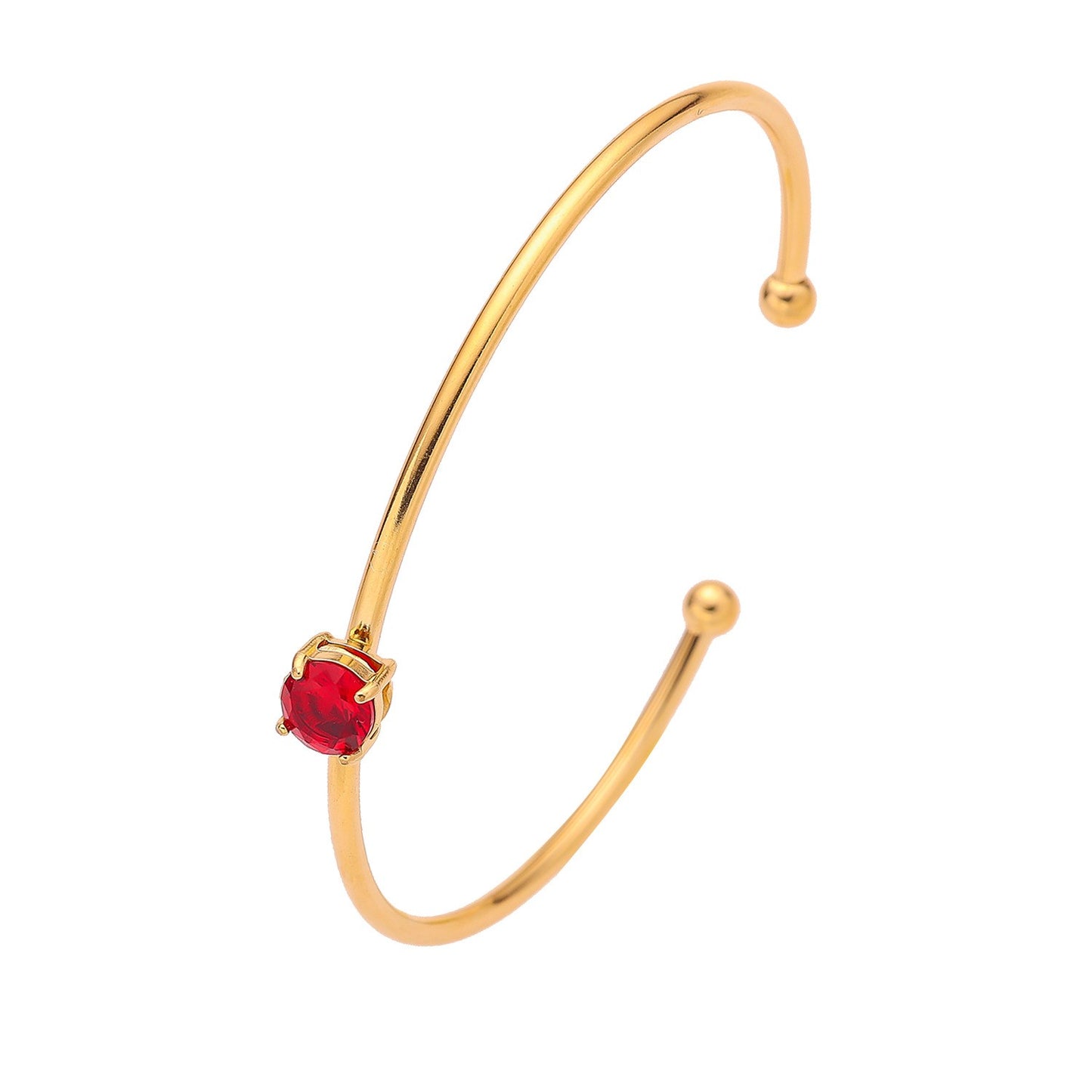 Stainless Steel Minimalist Fashion Bangle