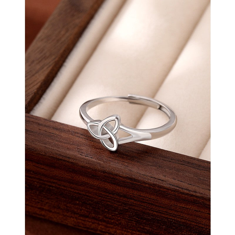 925 Sterling Silver Celtic knots Fashion Ring