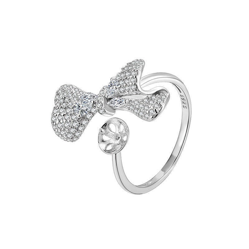 925 Silver Ring mountings for Pearl