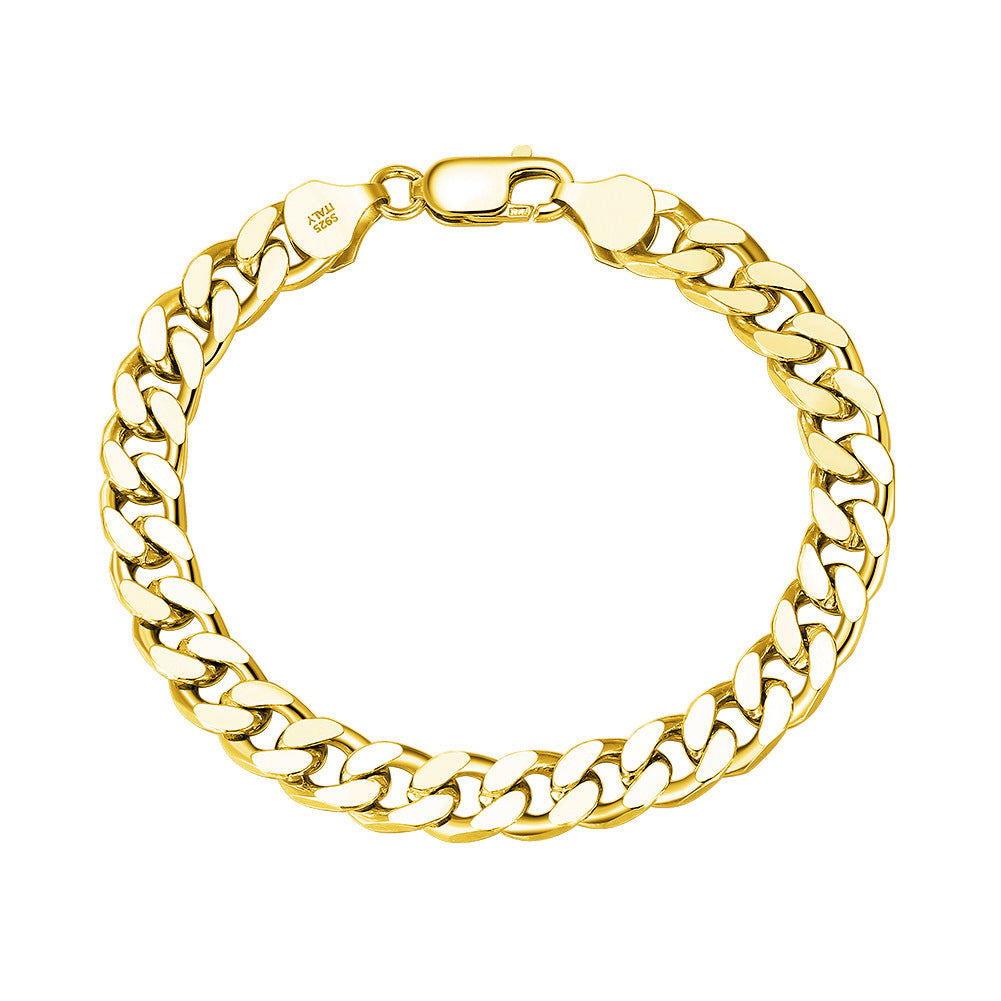 925 Sterling Silver Cuban Bracelet