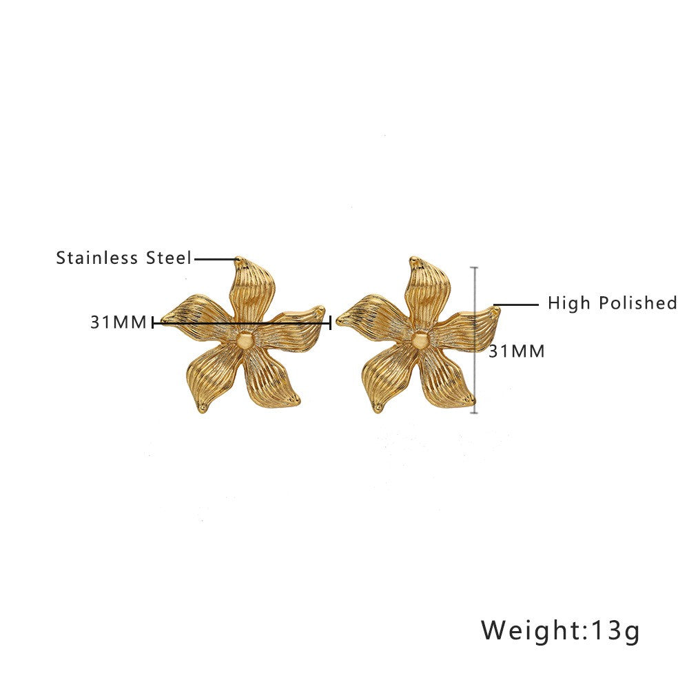 Stainless Steel Fashion Earrings