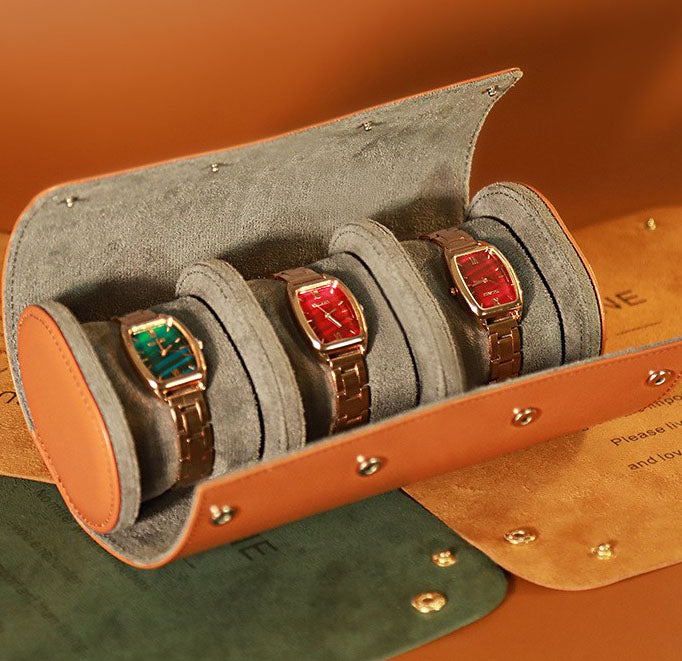 Portable 1-3 Pieces Watch Storage Packaging Box