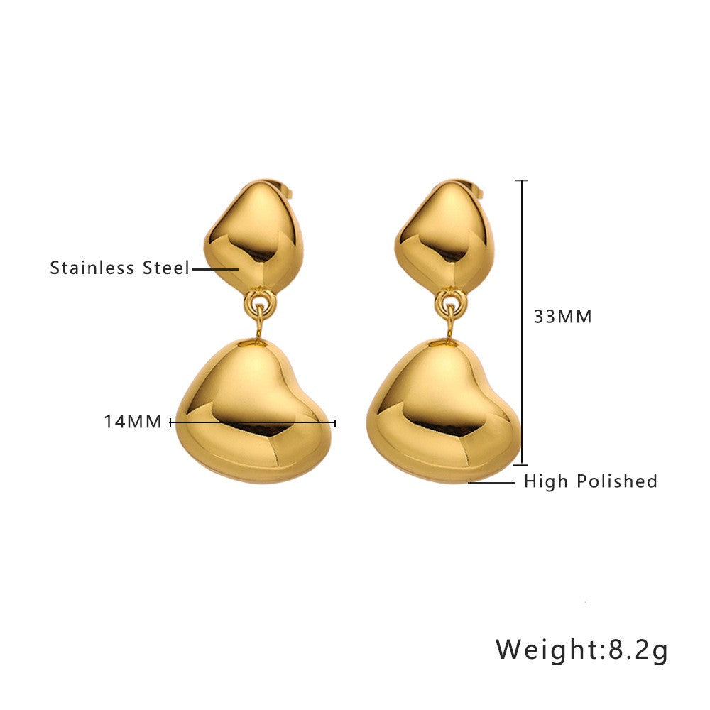 Stainless Steel Fashion Earrings