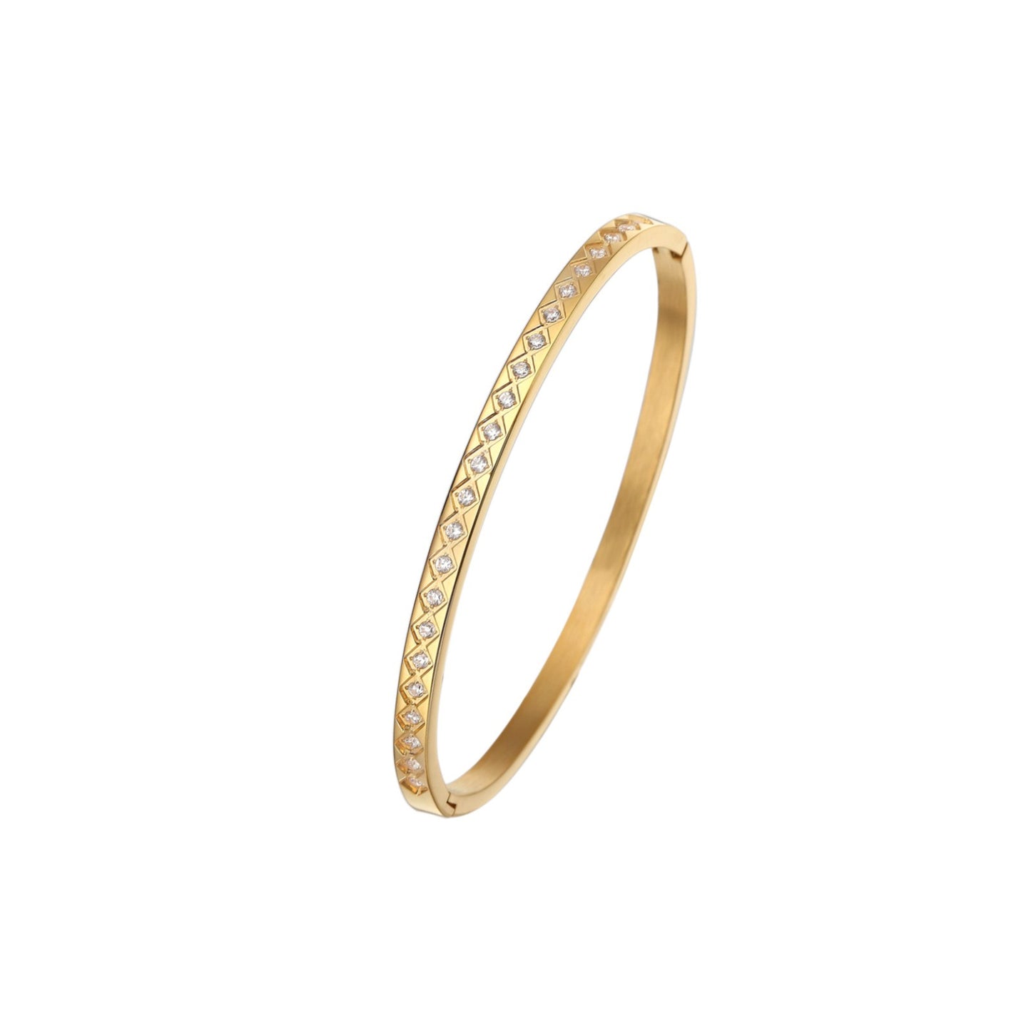 Stainless Steel Minimalist Fashion Bangle