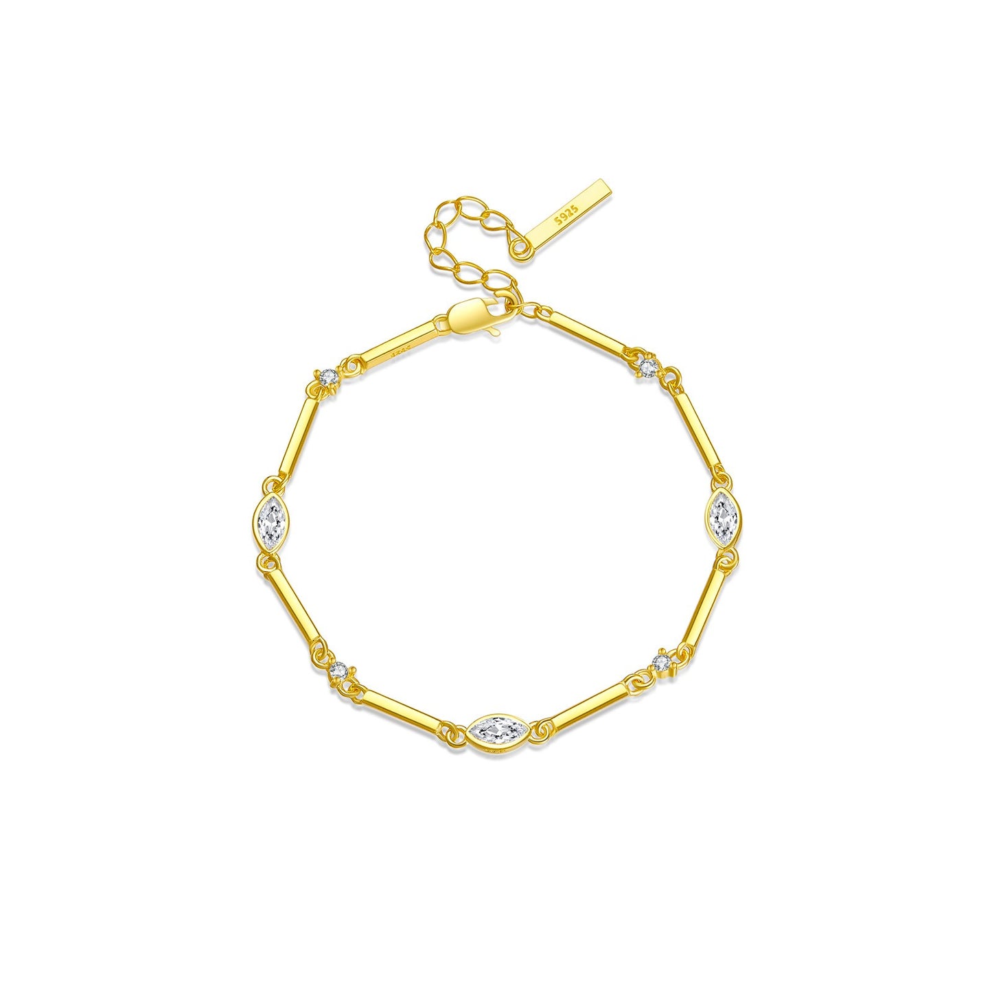 925 Sterling Silver Fashion Bracelet