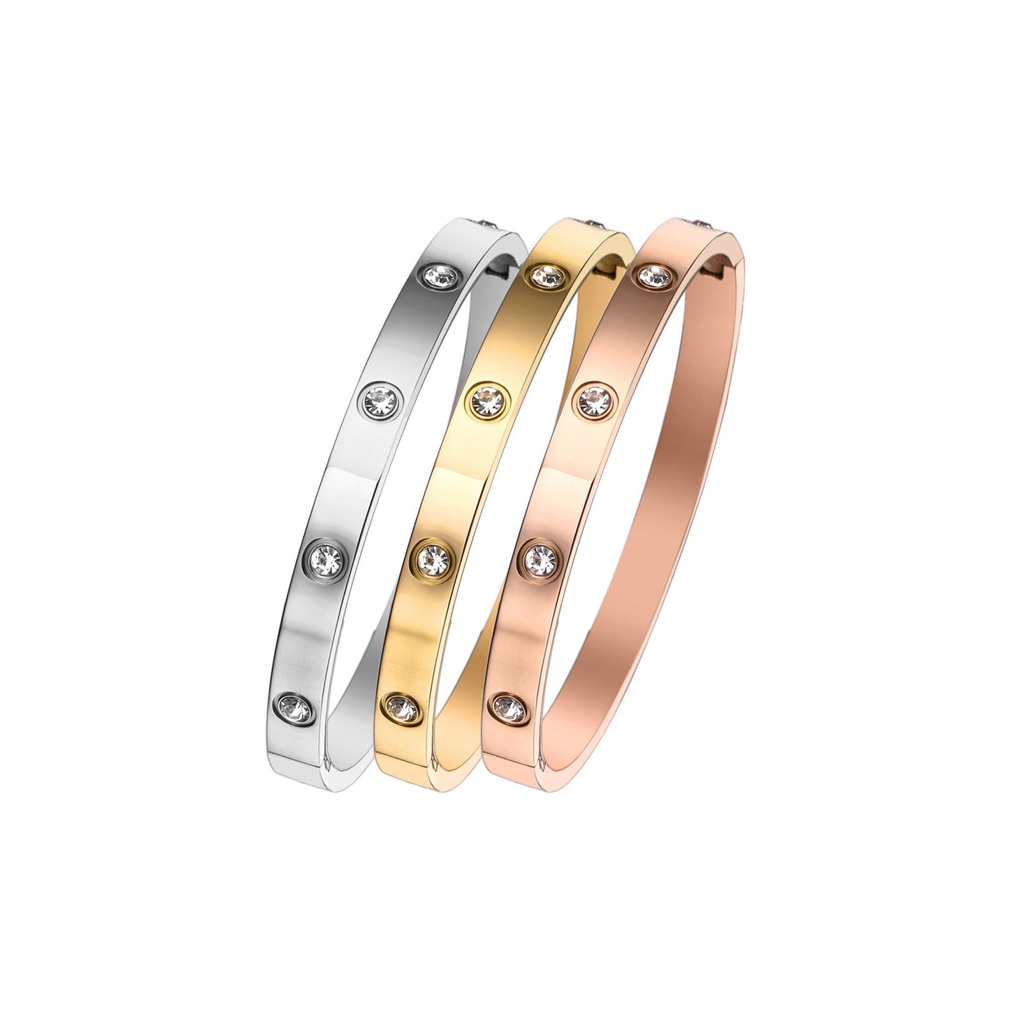 Stainless Steel Minimalist Fashion Bangle