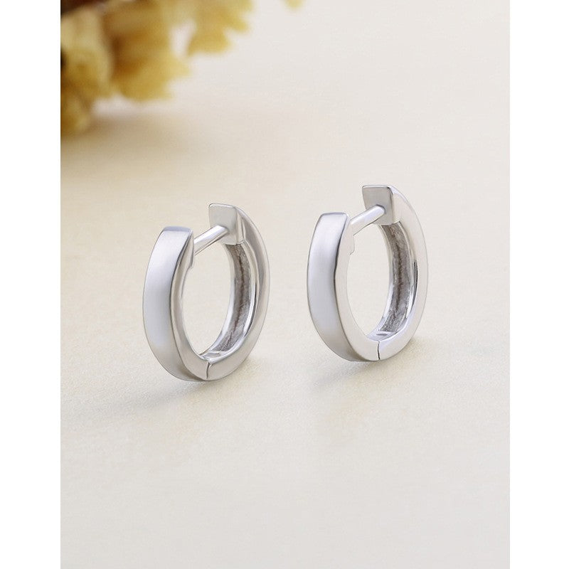 925 Sterling Silver Hoop Earrings