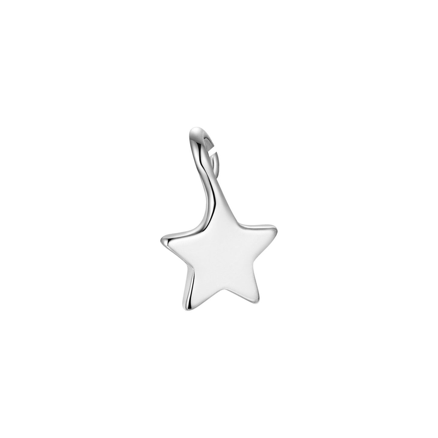 925 Sterling Silver Charm Star For Jewelry DIY